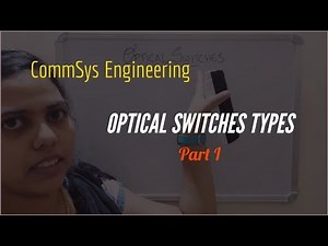 Optical Network Components | Optical Switches Types - Cross Bar - Part I | CommSys Engineering