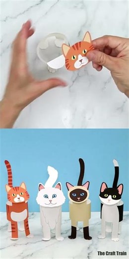 🦁 DIY Paper Animals | Easy & Fun Paper Crafts for Kids!