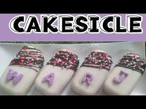 How to make perfect cakesicles at Home / chocolate cakesicles tutorial