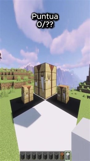 This CRAZY ILLUSION in Minecraft will CONFUSE you 😳 #shorts