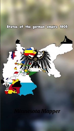 States of the german empire 1905 #mapping #map #mapper #germany #fyp #geography