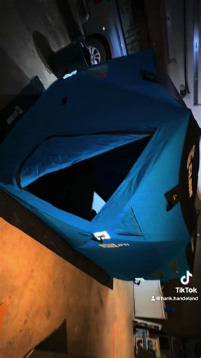 The new setup #clam #popup #fishing #icefishing #outdoors