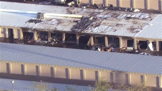 Up to 75 units impacted by fire at Phoenix storage facility