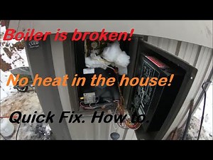 Central Boiler failed one day after start up. Had LO fault code. Quick fix to keep heater going.