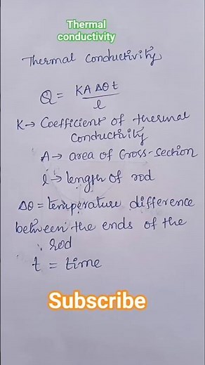 Thermal conductivity#physics #explorephysics #physicsconcepts