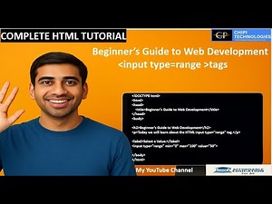 HTML Tutorials – Input Type Range – Affordable Education For All – ChiPi Technologies