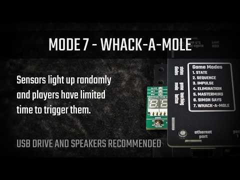Ultimate Universal puzzle controller - MODE 7 - WHACK-A-MOLE