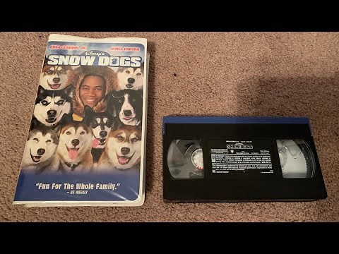 Opening to Snow Dogs 2002 VHS