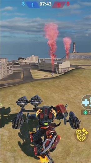Blaze Red is bugged in #warrobots #gaming #bug #games