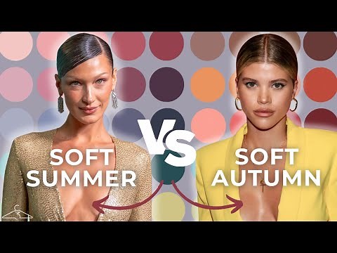 Soft Autumn vs Soft Summer | Seasonal Color Analysis