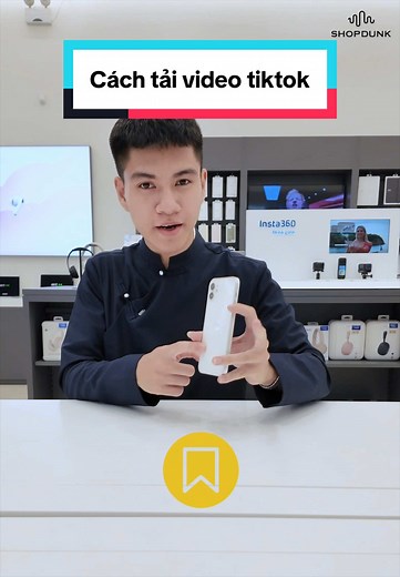 Cách tải video tiktok #shopdunk #apple #iphone #trick #taivideo