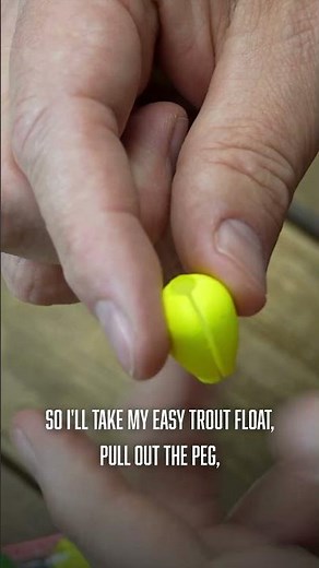 The only tiny bobber you need - E-Z Trout Float