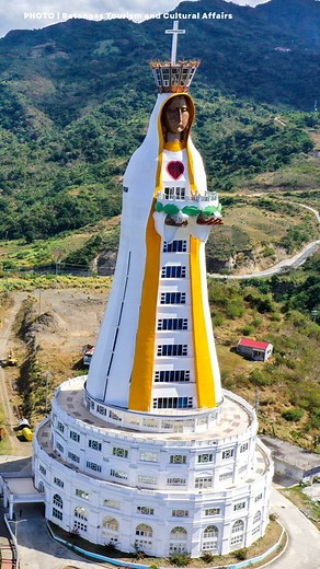 WATCH | The Mother of All Asia-Tower of Peace, the world's tallest statue of Virgin Mary, serves as the highlight on a breathtaking scenery in Montemaria pilgrimage site in Brgy. Pagkilatan, Batangas City. | Balisong Channel