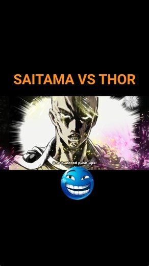SAITAMA vs THOR – One Punch vs God of Thunder ⚡ | Anime vs Marvel