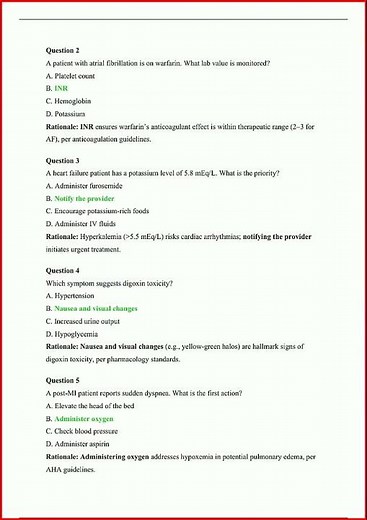 MedicalSurgical RN A Prophecy Relias Test Edition 100 Verified Questions and Answers 100 Correct Rel