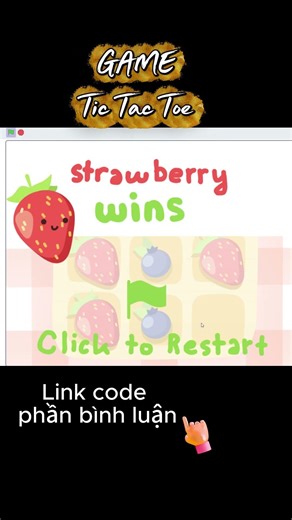 Lập trình Tic Tac Toe trong Scratch - Dễ hơn bạn tưởng #coding #scratch