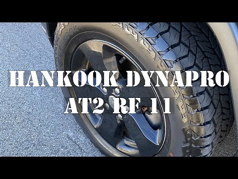 Hankook Dynapro AT2 RF11 // an average guy's review