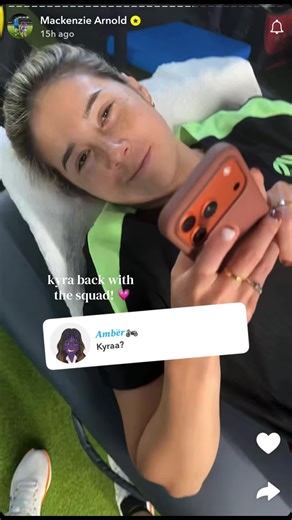 Mac's Snap Stories Featuring The Matildas