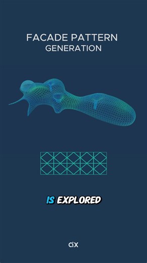 Algorithmix on Instagram: "Patterns evolve across the biodome zoo. A parametric facade system generating variation and extracting 2D data — from algorithm to architecture. #generativepatterns #grasshopper3d #rhino3d #computationaldesign #parametricarchitecture"