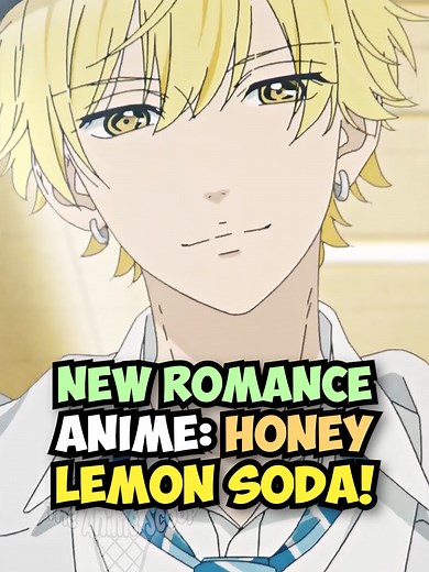 Honey Lemon Soda is a new romance anime about an introverted girl and an extroverted dude who helps her come out of her shell, coming out in January of 2025! #honeylemonsoda #romanceanime #schoolanime #animenews #shoujoanime #upcominganime #anime2025 #theanimescoop