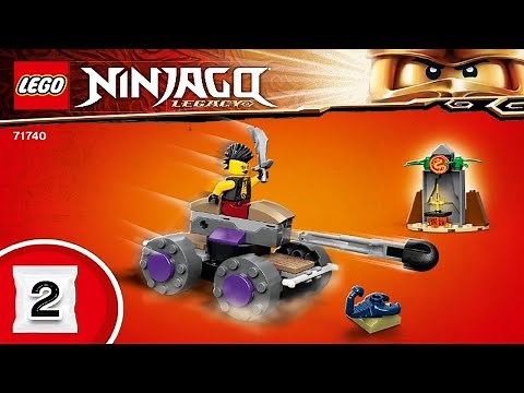 LEGO instructions - Ninjago - 71740 - Jay's Electro Mech (Book 2)