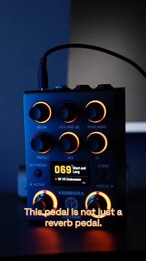 Not just another reverb pedal — it’s a whole new world of sound. Meet the Hotone Verbera — a dual-engine reverb pedal that blends real-world IRs with hyper-dimensional algorithms. Clone, freeze, and craft soundscapes beyond reality. 🔥 Now available at Guitar Pusher | Guitar Pusher - Main