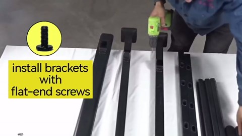 Upgrade Adjustable 5 Steps Handrail, 63"x38" Stair Railing Kit, Railings for Stairs Indoor and outstair, Hand Rails for Porch Railing, Deck Hand Railing, 5 Steps Handrails for Outdoor Steps