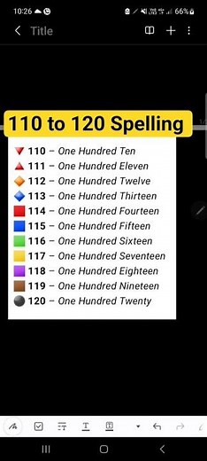 110 to 120 Number Names/Spelling | Learn Spelling with Colors & Shapes | Fun Learning for Kids