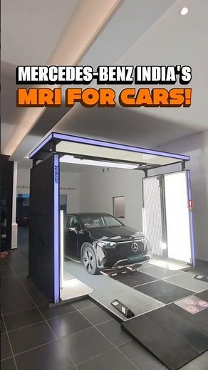 Mercedes-Benz has introduced India’s first AI-powered automated vehicle scanner