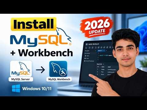 How to Install MySQL Server & MySQL Workbench on Windows 10/11 [2026 Update]
