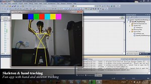 Hand Tracking (Kinect with OpenCV & OpenNI)