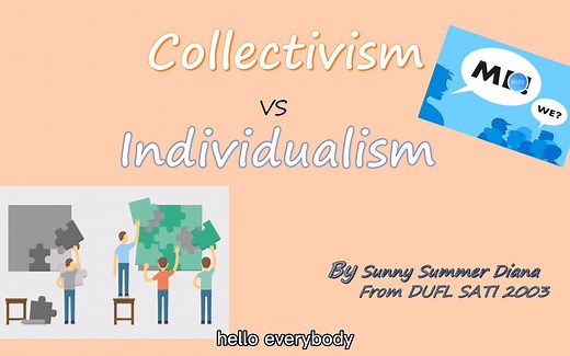 霍夫斯泰德文化维度理论丨Collectivism vs Individualism 集体主义vs个人主义