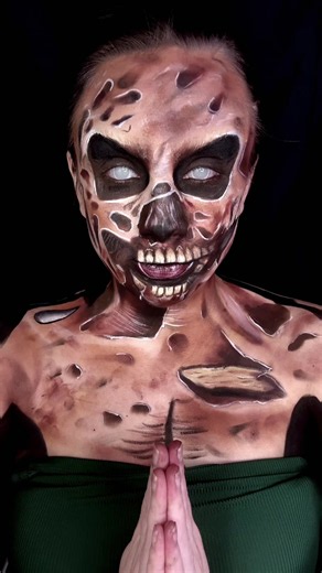 Dark Side Halloween Makeup Tutorial: Easy Zombie Look