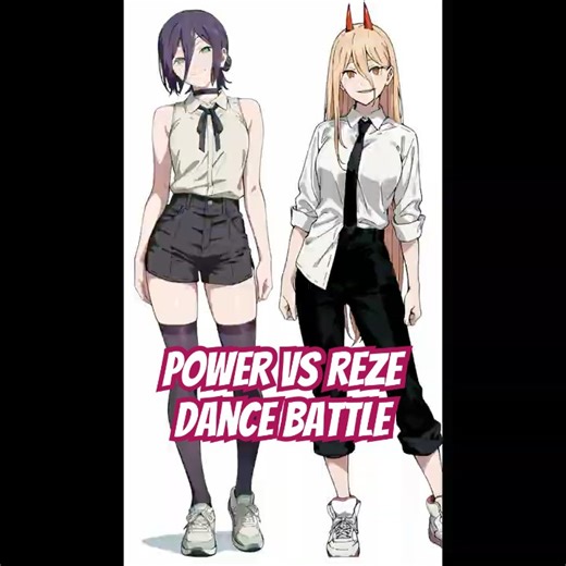 Reze & Power Dancing to Touch 💣🩸 | Chainsaw Man
