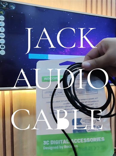 Universal Jack Audio Cable for Karaoke and More