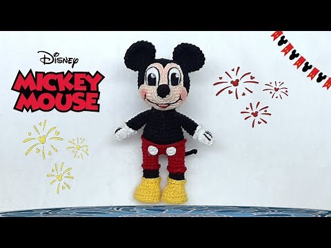 ❤ MICKEY MOUSE AMIGURUMI / TUTORIAL PASO A PASO ( PRIMERA PARTE ) ❤