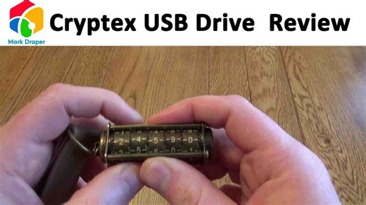Watch Cryptex USB Flash Drive Review on Amazon Live