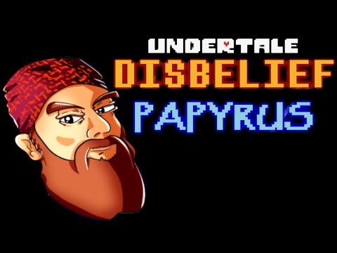 Disbelief Papyrus Revisited