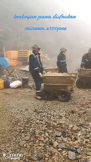 Workers in Action: Manual Labor at a Mining Site
