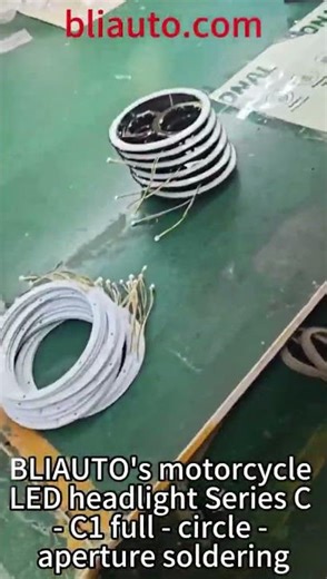 BLIAUTO's motorcycle LED headlight Series C - C1 full - circle - aperture soldering