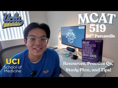How I Scored a 519 (96th Percentile) on the MCAT in less than 6 min