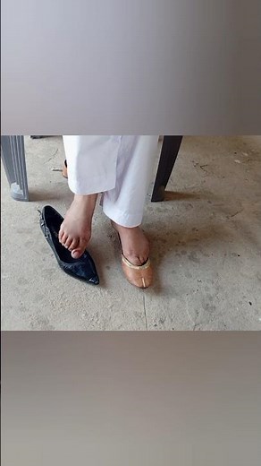 Black pointed toe shoes and brown ballet flats#black#pointedtoe#shoes#balletflats#flats