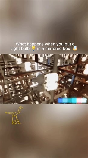 Sure thing! 🌟 When you put a light bulb inside a mirrored box, it's like unleashing a galaxy of light! The mirrors bounce the light back and forth, creating a dazzling array of reflections, almost like a fireworks show of photons! 🎆✨ #new #viral #facts #blitz #video #2024 #videoviral #viraltiktok #goviral #viralvideo #foryou #foryoupage #fyp #fypシ #science #experiment #interesting #uk #lightbulb #galaxy #bright #london #unitedkingdom
