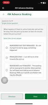 4W ADVANCED BOOKING - JAWAPAN UNTUK LULUS DALAM 1 MINIT (ANSWER CAN MAKE YOU PASS IN 1 minutes)