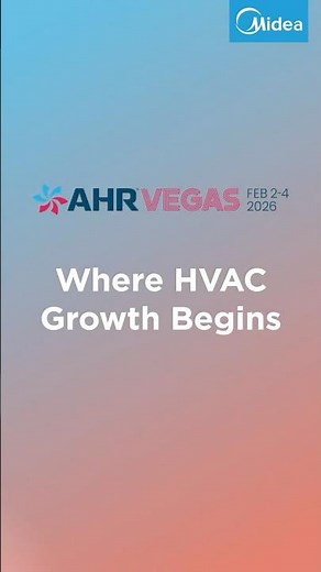 Explore Midea's Easy Upgrade Heat Pump Solutions at AHR Expo 2026