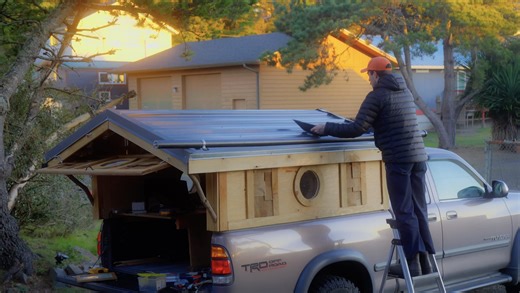 Musician Builds Stunning DIY Toyota Tundra Cabin