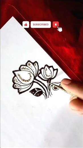 🪷Easy Lotus Flower🌿 Mehndi Design for Beginners | Step-by-Step Tutorial