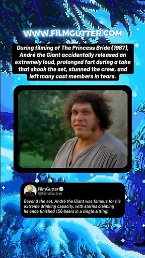 André the Giant as Fezzik in Rob Reiner’s The Princess Bride (1987) #shorts