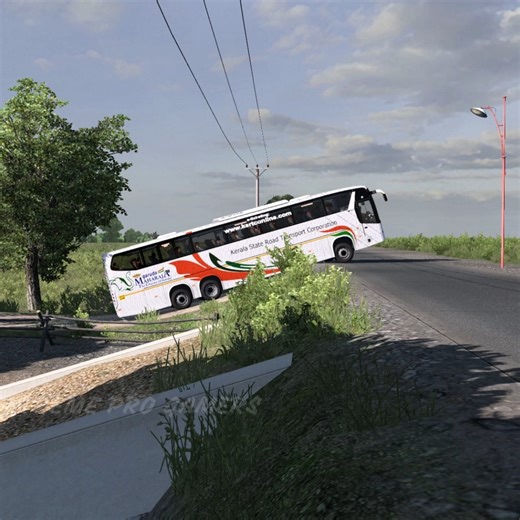 1.3M views · 7.5K reactions | KSRTC ഗരുഡ മഹാരാജ ബസ് ഗ്രാമീണ റോഡിലൂടെ ഓടുന്നു #EuroTruckSimulator2 #scania #ksrtc #kerala | Xtreme Pro Gamers | Facebook