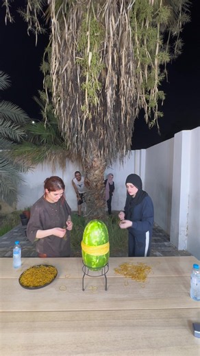 ‏تجربة الجبس مدري البطيخ😂😂#نانو #ام_سيف #جيفارا_العلي